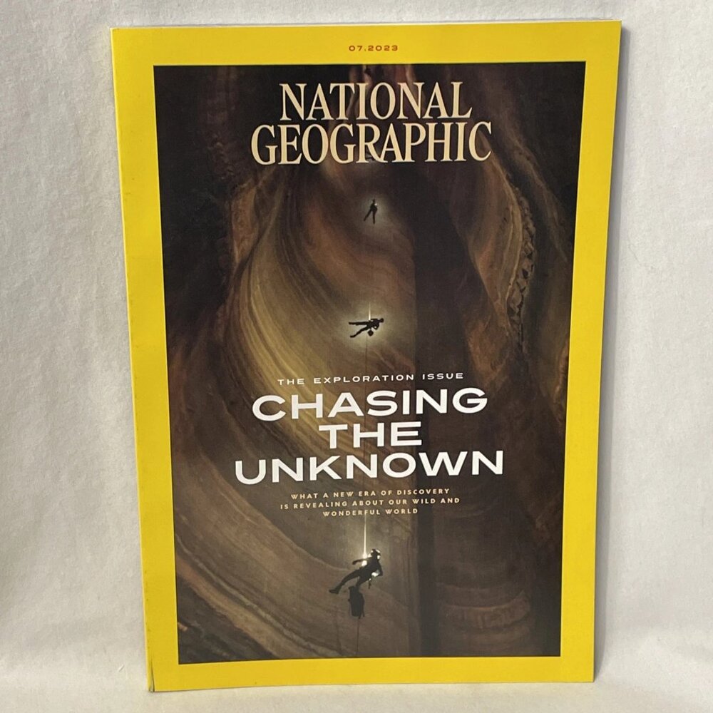 National Geographic July 2023 Exploration Issue Amazon Ancient Human Relative Sh - Picture 12 of 12